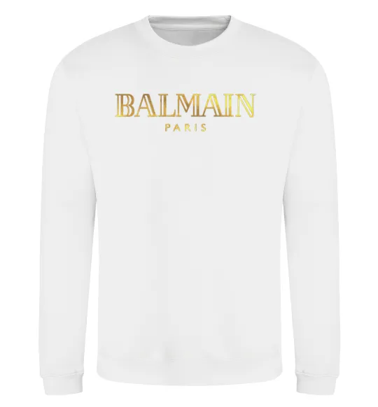 Свитшот Balmain Белый фото