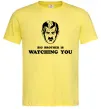 Мужская футболка Big brother is watching you Лимонный Мужская футболка Big brother is watching you Лимонный фото