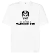 Футболка Оверсайз Big brother is watching you Білий фото