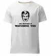 Чоловіча преміум футболка Big brother is watching you Білий фото