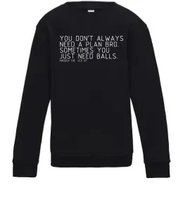 Детский Свитшот Be different Серый меланж фото