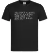 Чоловіча футболка You don't always need a plan bro Чорний фото