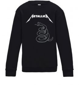 Детский Свитшот Metallika snake