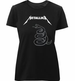 Жіноча преміум футболка Metallika snake Жіноча преміум футболка Metallika snake