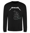 Свитшот Metallika snake Черный фото