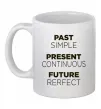 Чашка керамическая Past present future Белый Чашка керамическая Past present future Белый фото