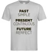 Чоловіча футболка Past present future Сірий Чоловіча футболка Past present future Сірий фото