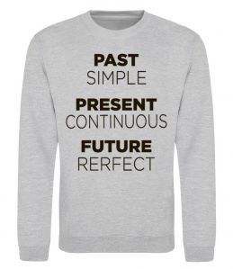 Світшот Past present future