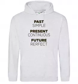 Жіноча толстовка (худі) Ваш принт Сірий меланж фото