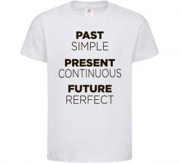 Детская футболка Past present future Детская футболка Past present future