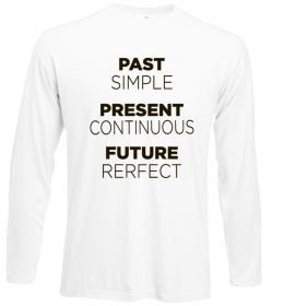 Лонгслив Past present future Лонгслив Past present future