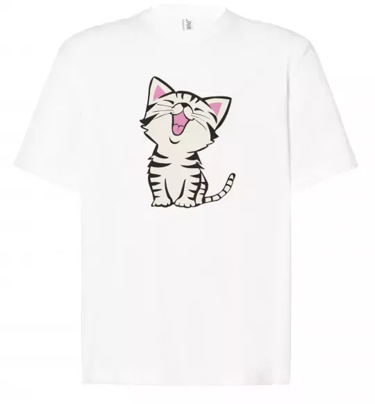 Футболка Оверсайз Кошеня Белый фото