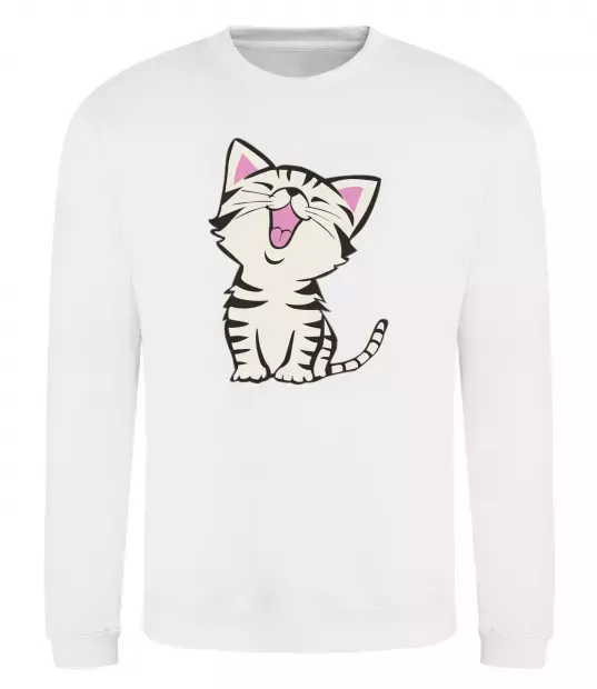 Свитшот Кошеня Белый фото
