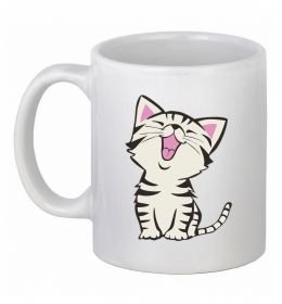 Чашка керамическая Кошеня