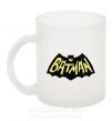 Чашка стеклянная Batmans print Фроузен фото