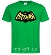 Мужская футболка Batmans print Зеленый фото