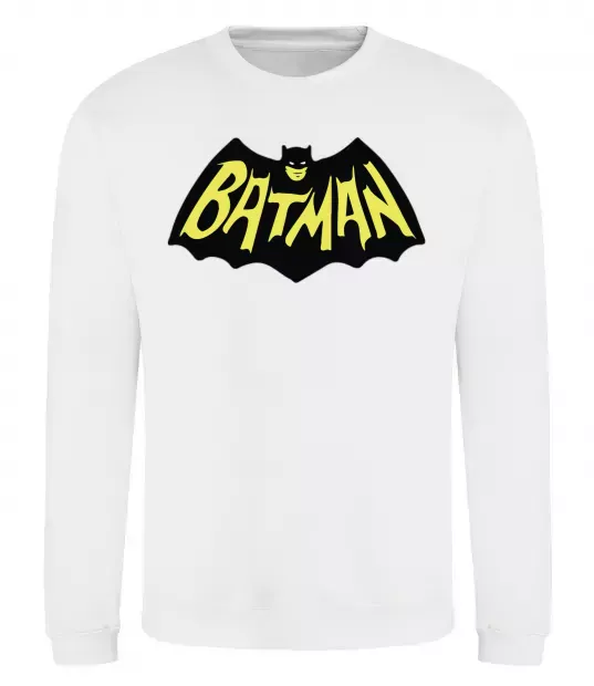 Свитшот Batmans print Белый фото