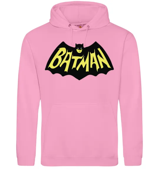 Женская толстовка (худи) Batmans print Розовый фото