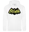 Женская толстовка (худи) Batmans print Белый Женская толстовка (худи) Batmans print Белый фото
