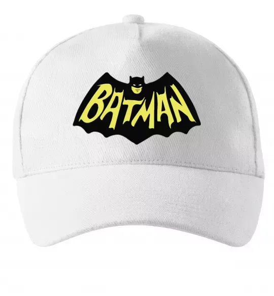 Кепка Batmans print Білий фото