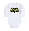Дитячий бодік Batmans print Білий фото