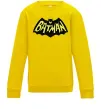 Детский Свитшот Batmans print Солнечно желтый фото