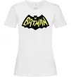 Женская футболка Batmans print Белый фото
