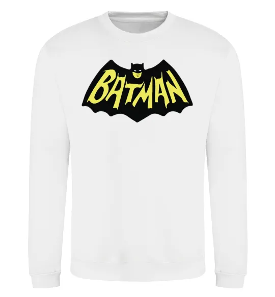 Свитшот Batmans print Белый фото