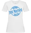 Жіноча футболка Just Married December 2018 Білий Жіноча футболка Just Married December 2018 Білий фото