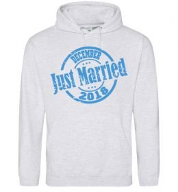 Жіноча толстовка (худі) Just Married December 2018 Жіноча толстовка (худі) Just Married December 2018