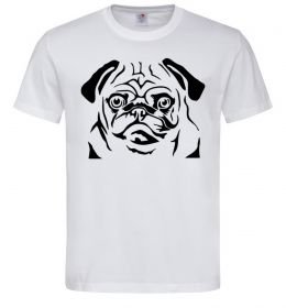 Чоловіча футболка Морда мопса