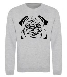 Свитшот Морда мопса