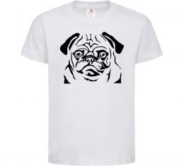 Дитяча футболка Морда мопса