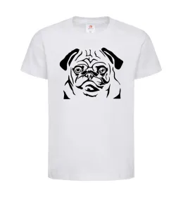 Дитяча футболка The dog Білий фото