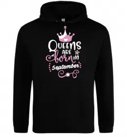 Женская толстовка (худи) Birthday Queen Черный фото