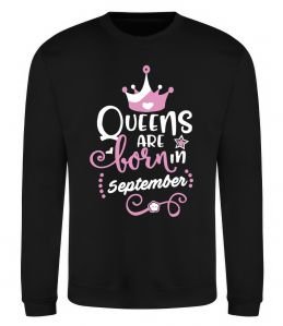 Світшот Queens are born in September