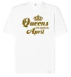 Футболка Оверсайз April Queen Белый фото