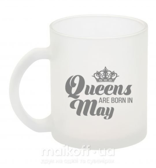 Чашка стеклянная May Queen Фроузен фото