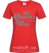 Жіноча футболка May Queen Червоний фото