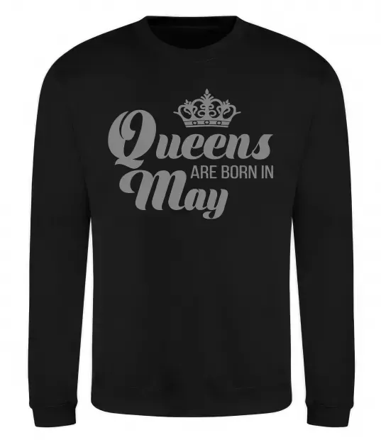 Свитшот May Queen Черный фото