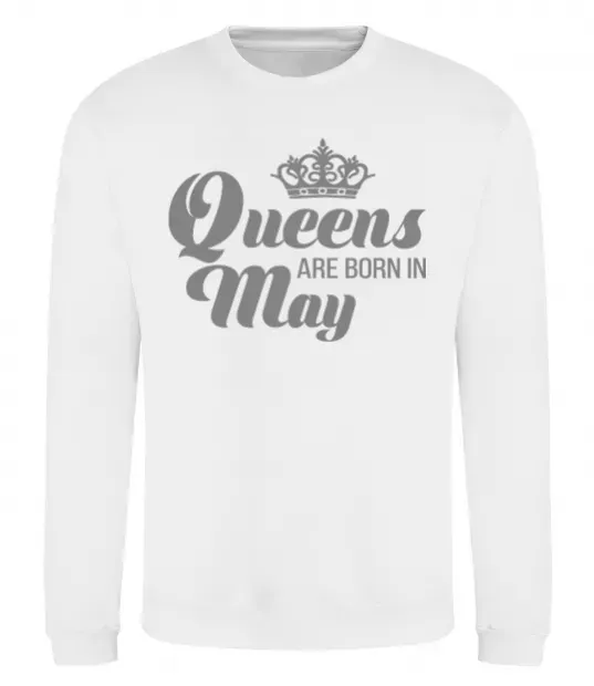 Свитшот May Queen Белый фото