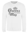 Свитшот May Queen Белый Свитшот May Queen Белый фото