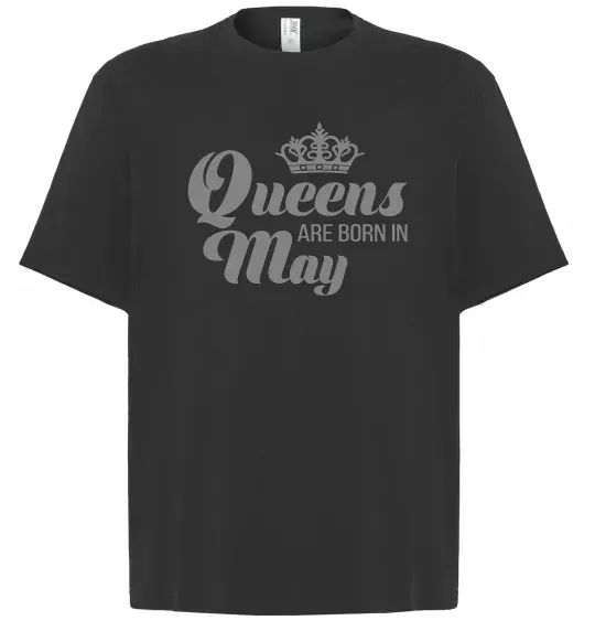 Футболка Оверсайз May Queen Чорний фото