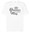 Футболка Оверсайз May Queen Білий фото