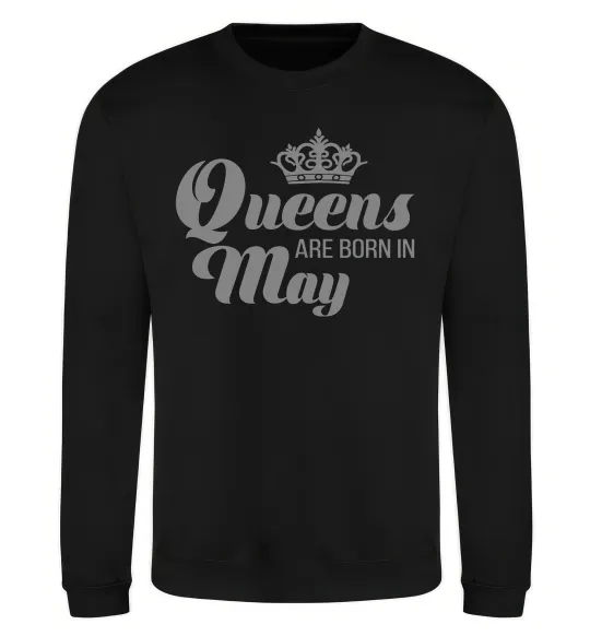 Світшот May Queen Чорний фото