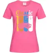 Женская футболка Classic 1968 Ярко-розовый фото