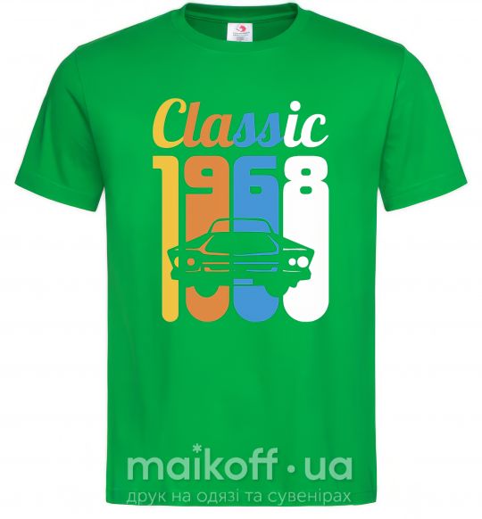 Чоловіча футболка Classic 1968 Зелений фото
