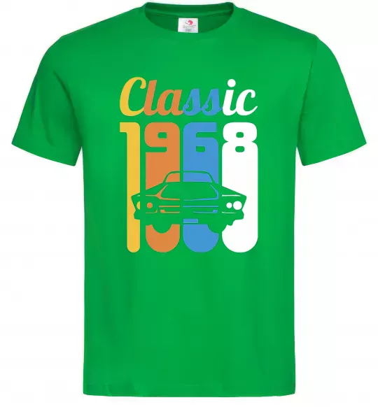 Мужская футболка Classic 1968 Зеленый фото