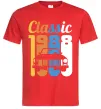 Мужская футболка Classic 1988 Красный фото