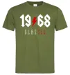 Мужская футболка 1968 Classic Оливковый фото